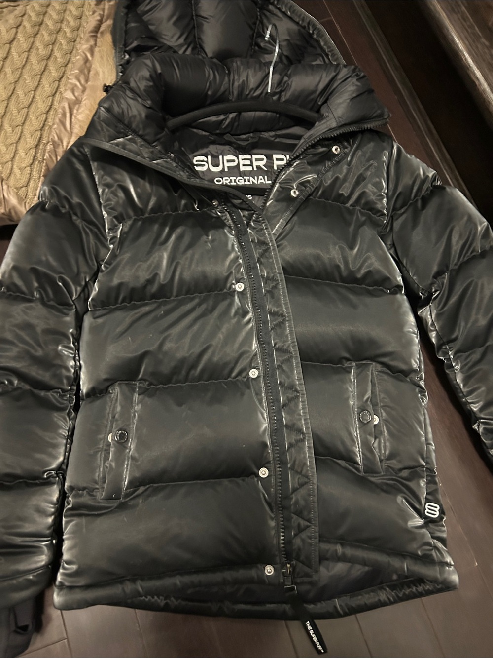 Aritzia The Super Puff Women's Black Puffer Jacket